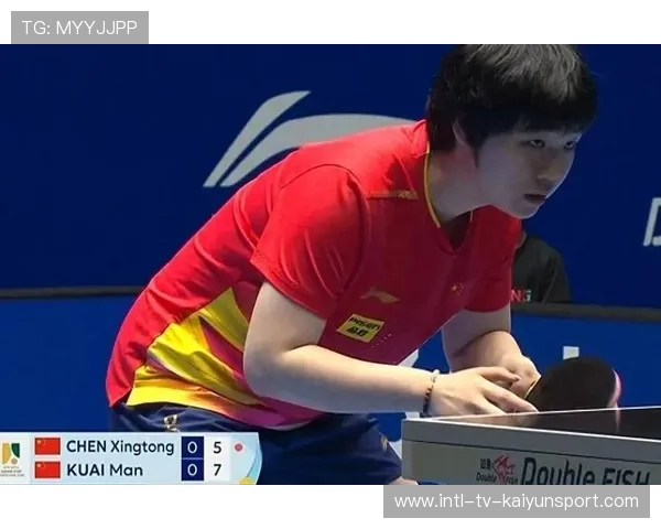 乒乓亚洲杯蒯曼连赢三盘，节奏切换把对手拖出失误
